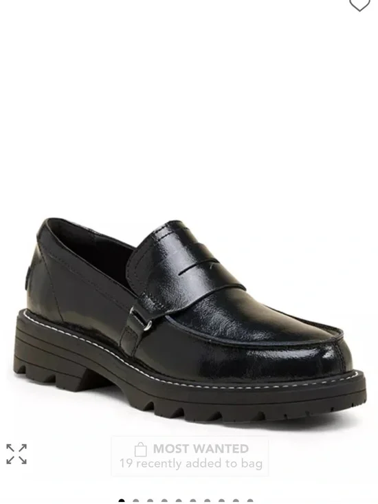 Sorel Women's Revel Ave Patent Loafers - Black - Picture 10 of 11